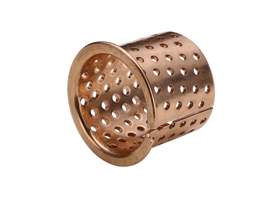 flange bronze cusn8 CuSn8 Bronze Bearing with Grease Reservoirs