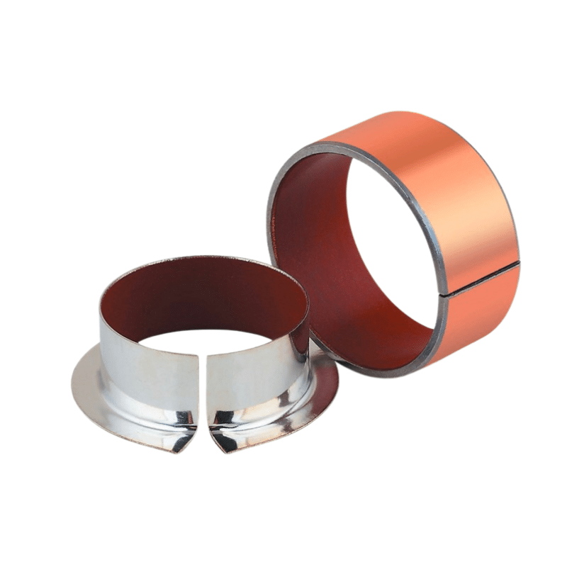 bushing for Cable Car Towers Metal-Polymer Composite Self-lubricating Bushing Material Steel Back + Porous Bronze Sinter + PTFE composite bushing wind Polymer Coatings